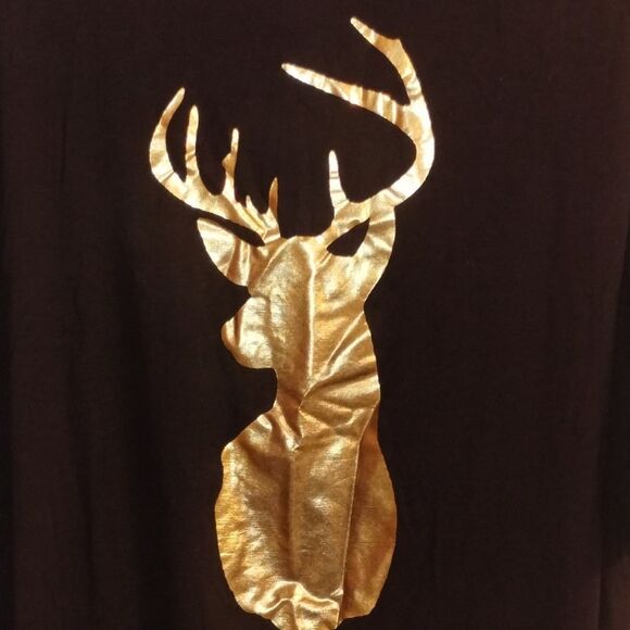 Gold Moose 3/4 sleeve t-shirt - Picture 4 of 8